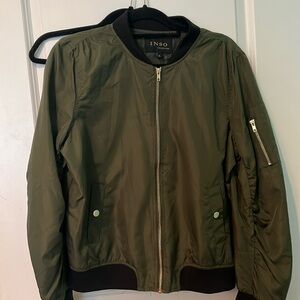 Green Bomber Jacket